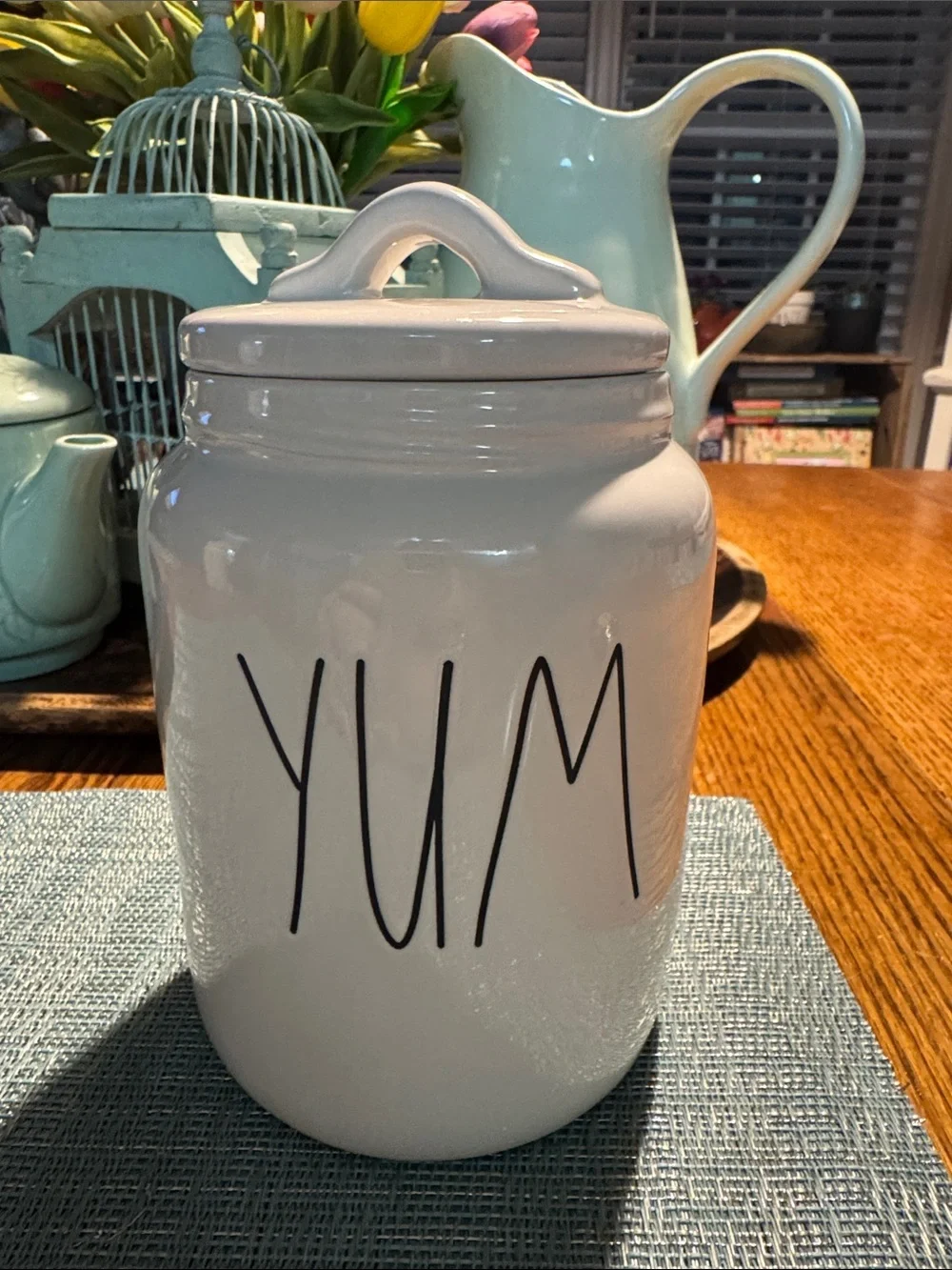 Rae Dunn Small “YUM” 😋 Canister